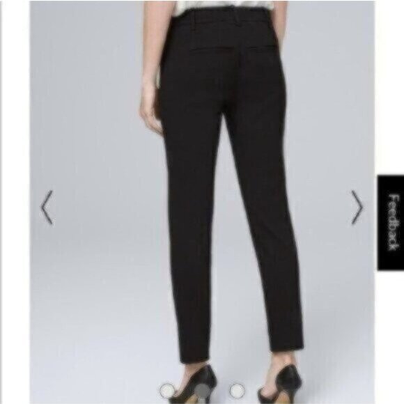 NWT White House Black Market Effortless Tapered Ankle Pants - Picture 4 of 6